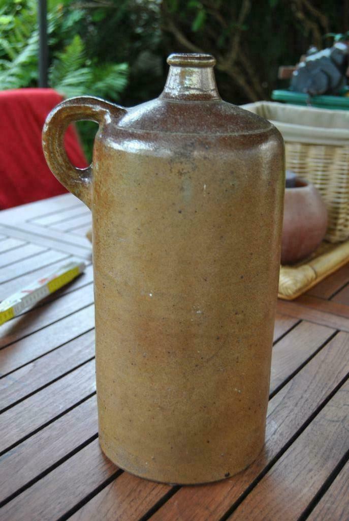 Grande bouteille en grès 2, Antiquités & Art, Enlèvement