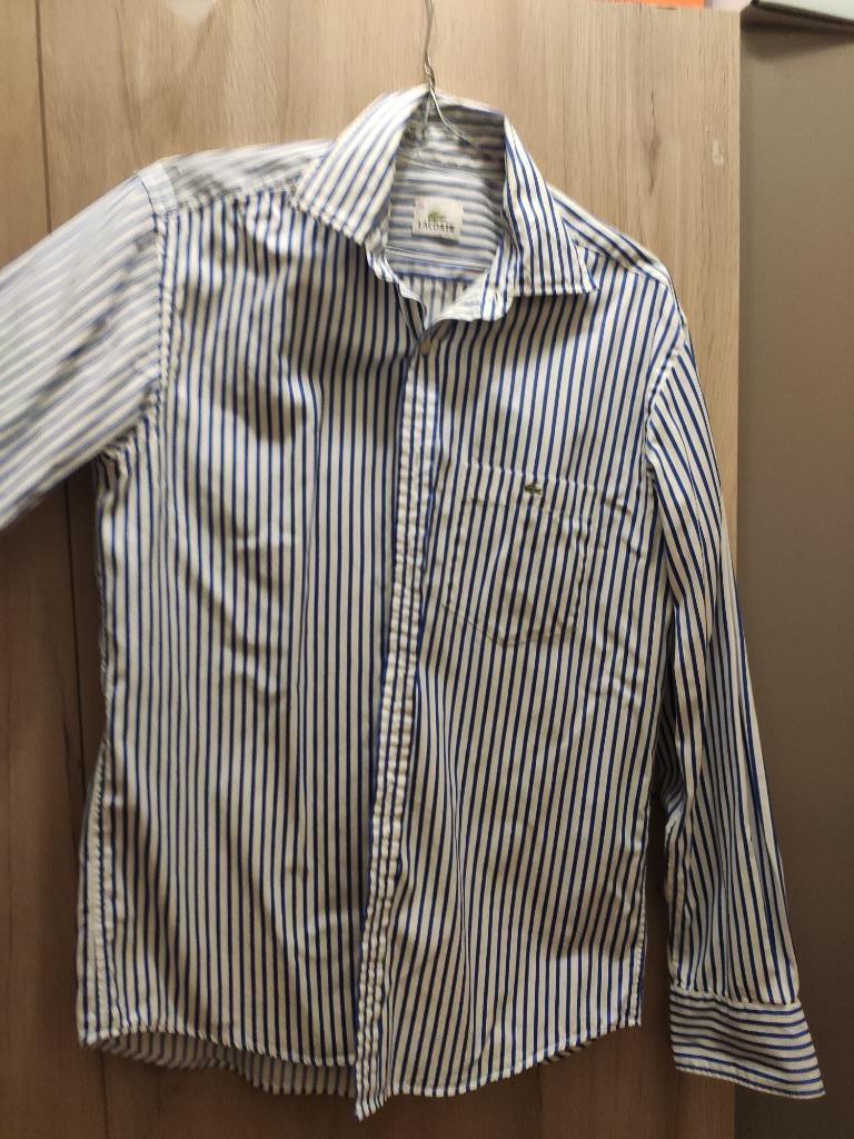 chemise Lacoste, taille 38, longue manche, Enlèvement ou Envoi, Neuf, Bleu, Tour de cou 38 (S) ou plus petit