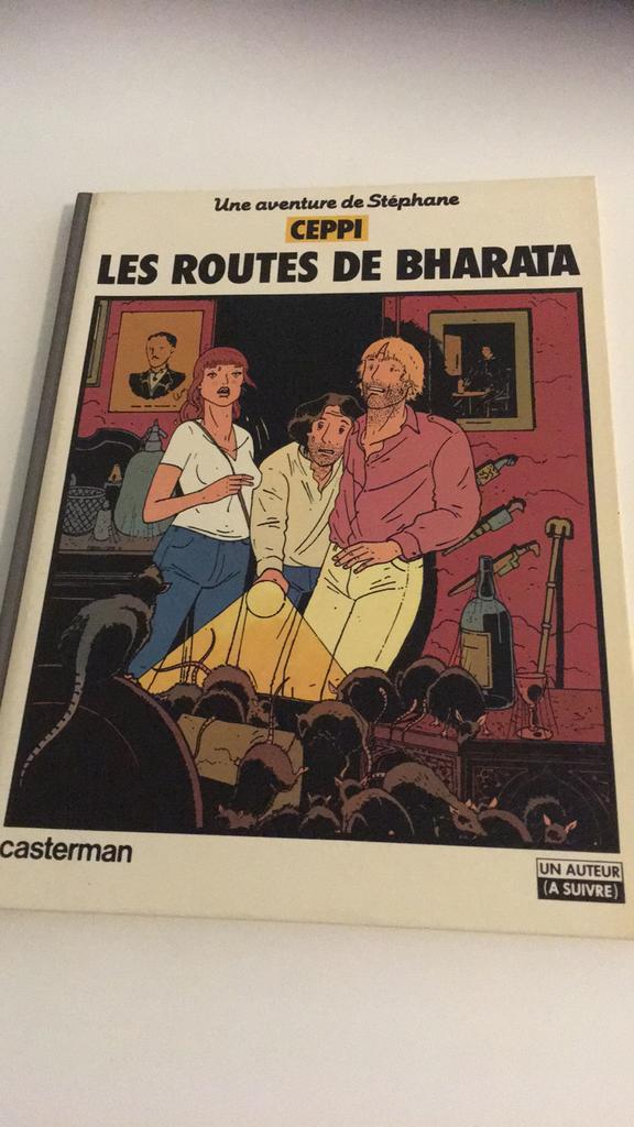 Les routes de bharata par ceppi, Livres, BD