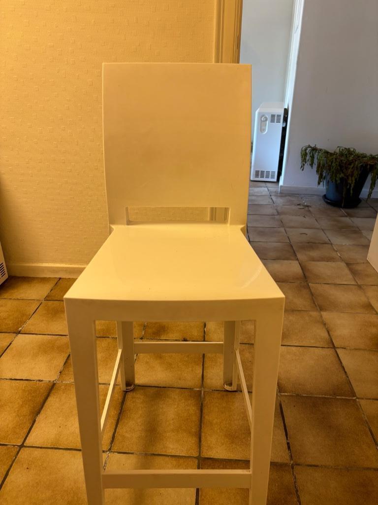 Tabouret, Maison & Meubles, 2 tabourets, Comme neuf, Synthétique, Enlèvement