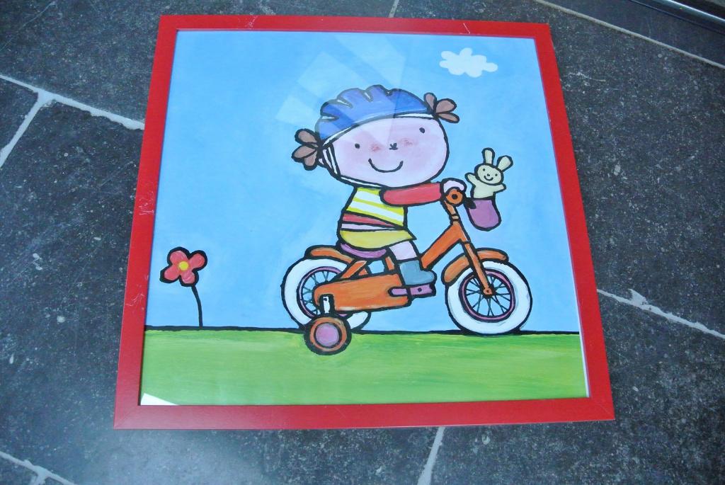 kader: Kaatje op de fiets, Ophalen of Verzenden