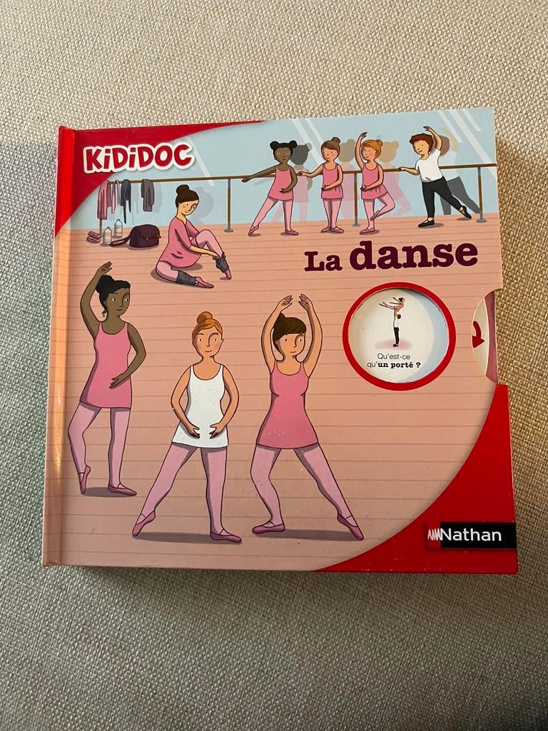 Livre sur la danse interactif de Kididoc Nathan, Boeken, Ophalen of Verzenden, Zo goed als nieuw