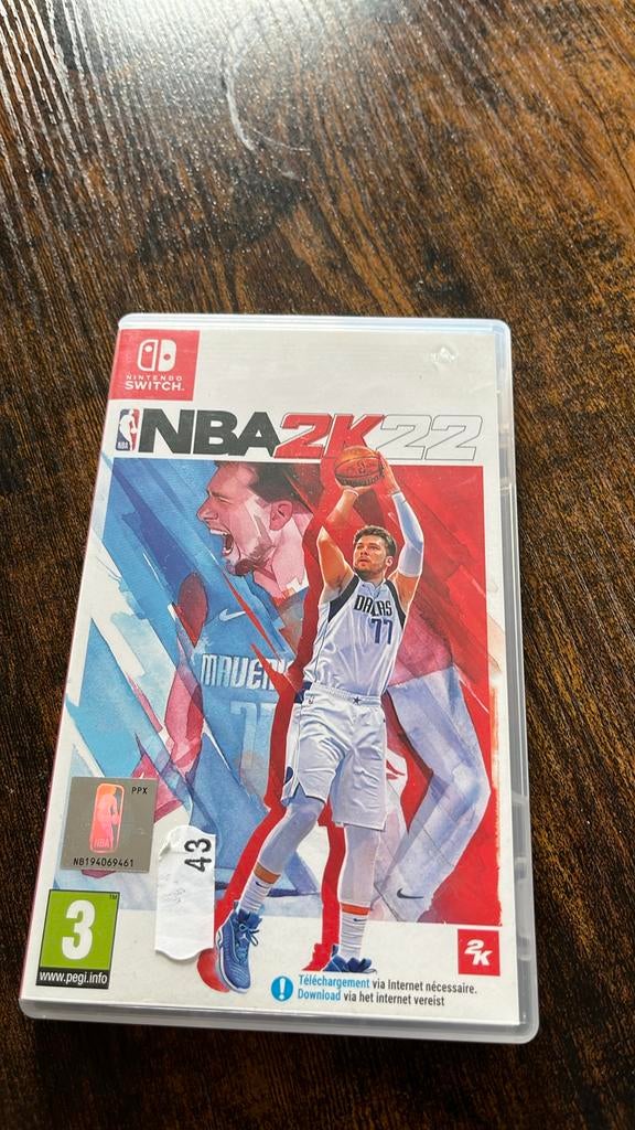 Jeu nintendo switch nba 2k22, Ophalen, Zo goed als nieuw