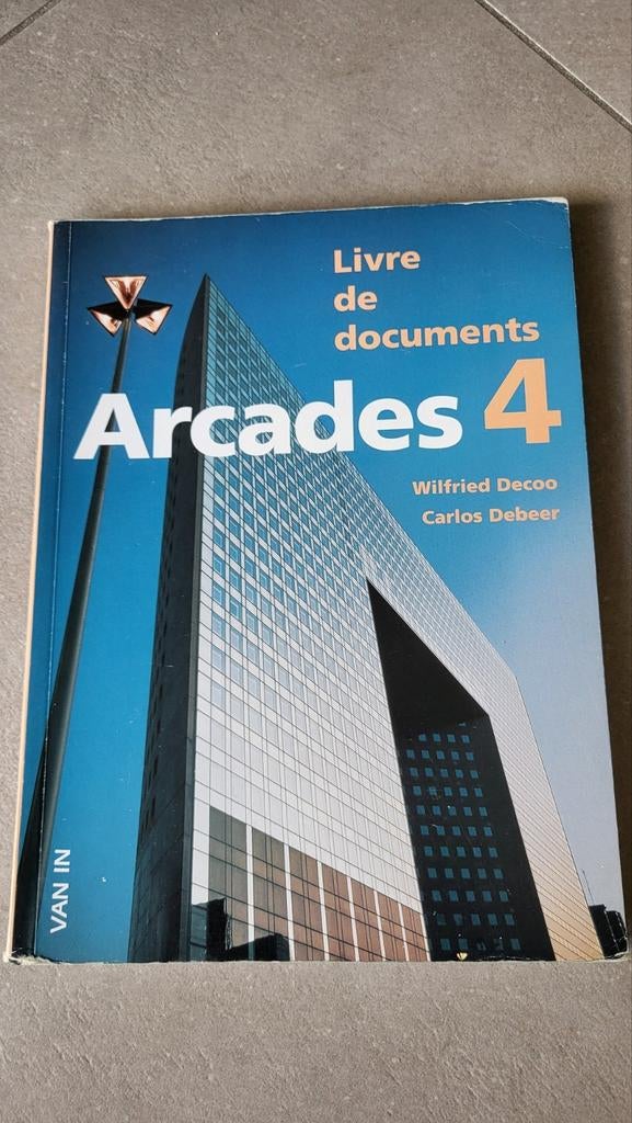 Livre de documents arcades 4 schoolboek, Boeken, Ophalen of Verzenden, Gelezen