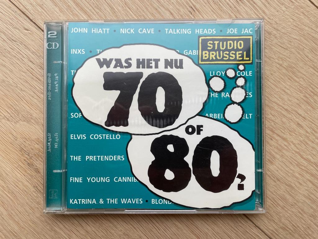 CD Was het nu 70 of 80?  (Studio Brussel), Enlèvement ou Envoi, Comme neuf, Pop