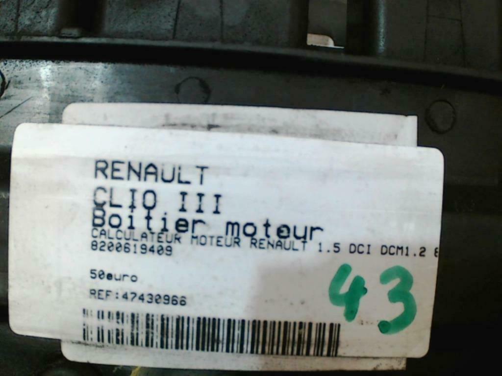 Boitier moteur Renault Clio III 1.5 DCi  (43), Enlèvement ou Envoi, Utilisé, Renault
