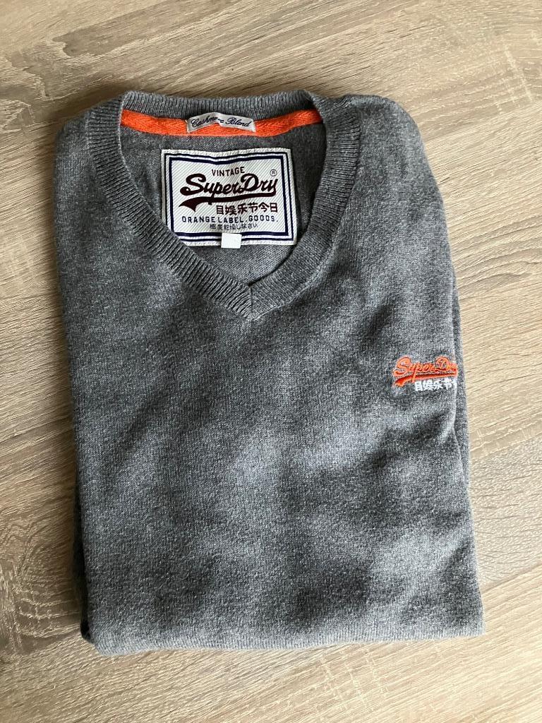 2 cashmere truien S Superdry, Ophalen, SuperDry, Zo goed als nieuw, Grijs