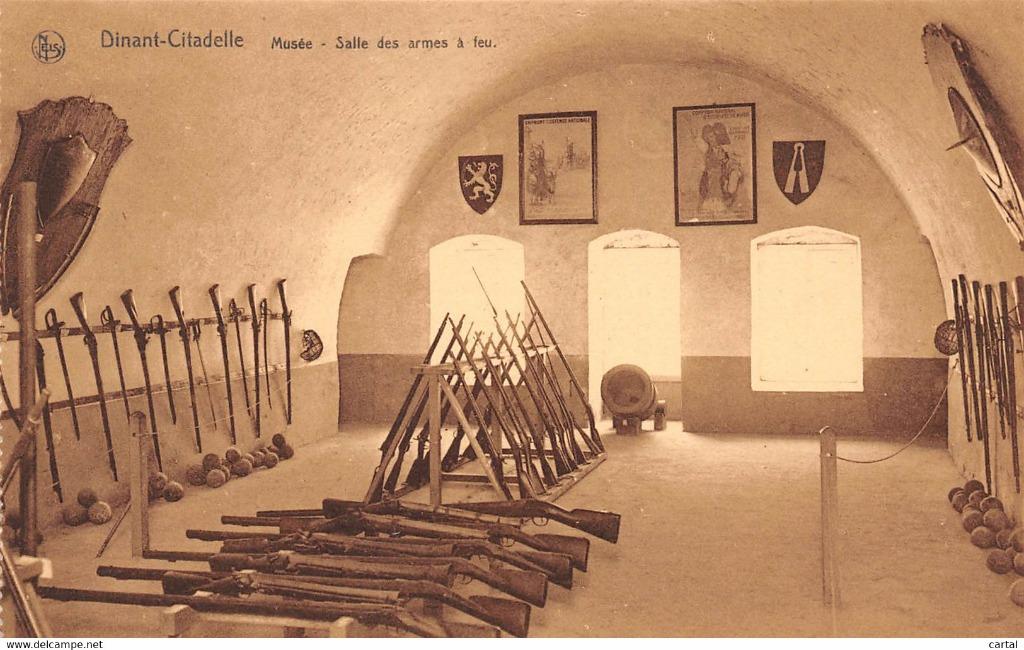 DINANT CITADELLE MUSEE SOUVENIR DE LA GUERRE 1914 - 1918  SA, Enlèvement ou Envoi, Avant 1920, Non affranchie, Namur