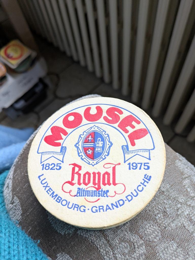 Mousel, Enlèvement ou Envoi, Comme neuf, Sous-bock