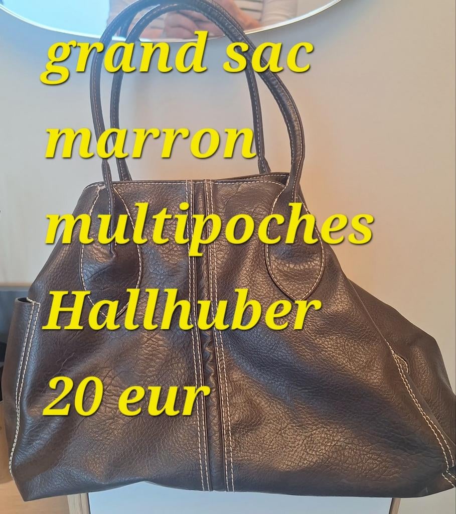 Grote bruine hallhuber tas