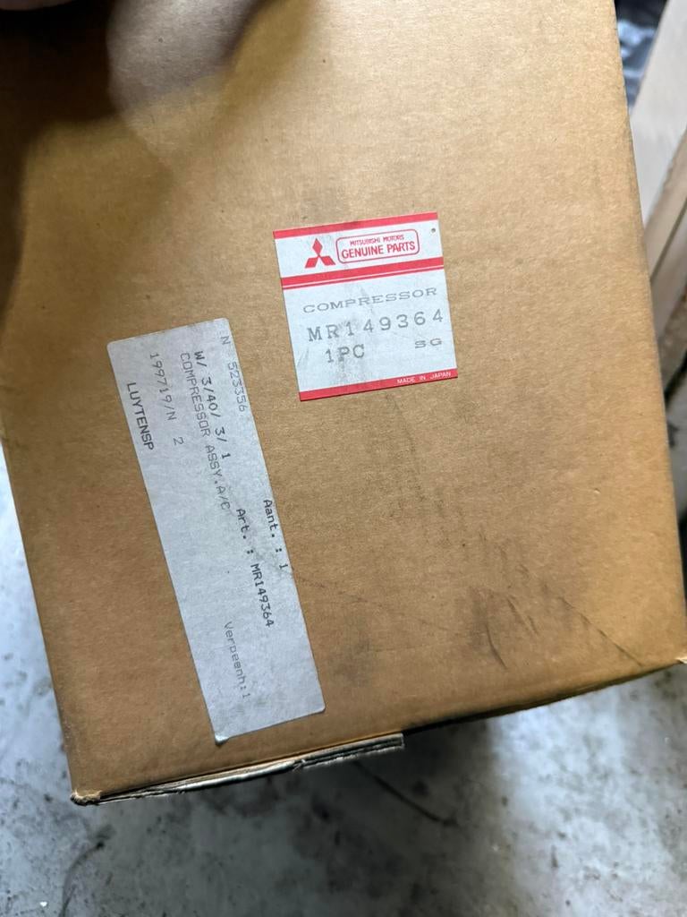 Aircocompressor mitsubishi pajero/ montero, Ophalen, Mitsubishi
