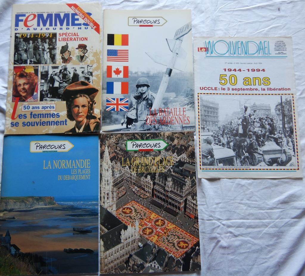 Lot 5 brochures-coupures diverses., Enlèvement ou Envoi, Utilisé
