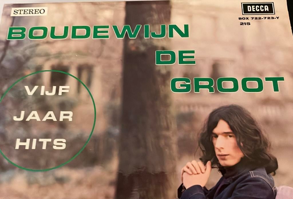 Boudewijn De Groot dubbelelpee 5 jaar hits, Cd's en Dvd's, Ophalen of Verzenden, Gebruikt