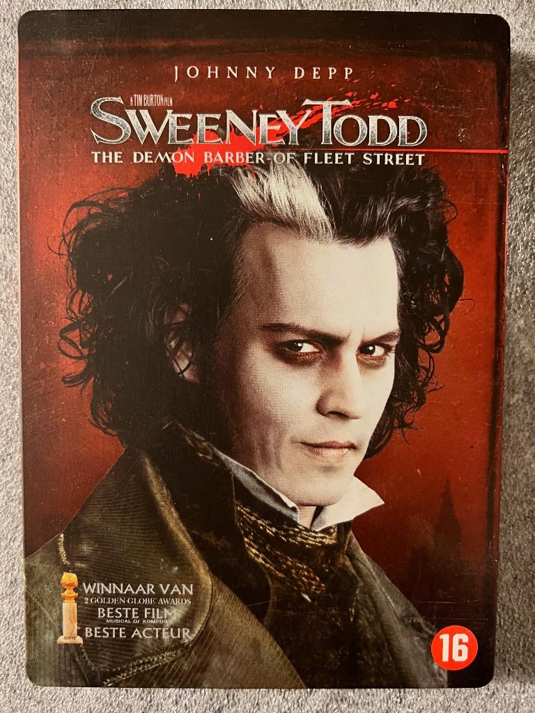 Sweeney Todd: The Demon Barber from Fleet Street (Steelbook), Vanaf 16 jaar, Ophalen of Verzenden