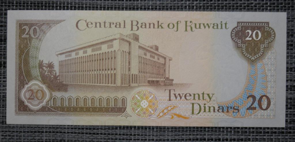 Billet 20Dinars Kuwait 1968 UNC, Enlèvement ou Envoi, Série