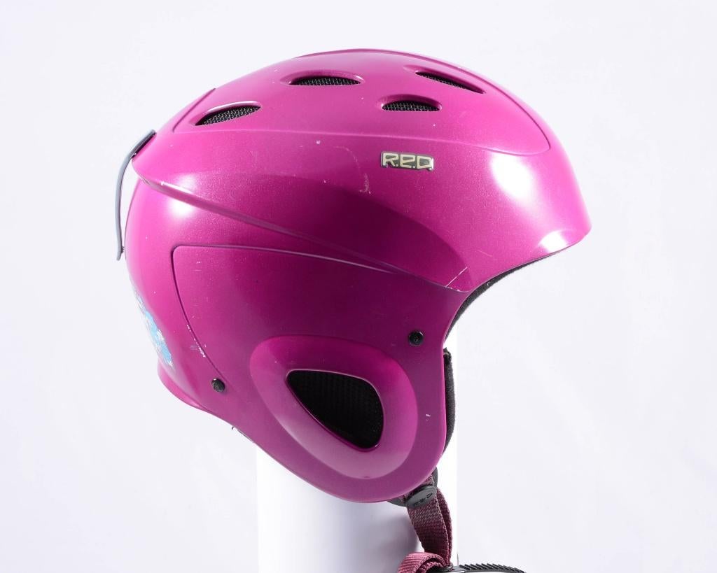 52 cm ski snowboard helm RED AGENT, Purple, Ophalen of Verzenden, Gebruikt, Ski, Carve