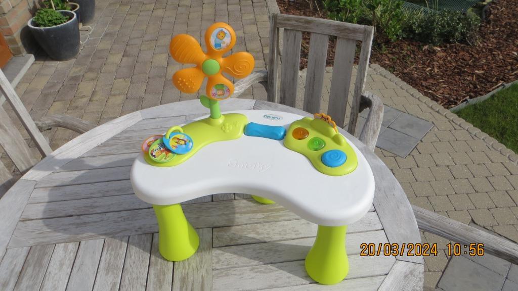 SMOBY Cotoons creatief speeltafeltje, Kinderen en Baby's, Ophalen of Verzenden, Zo goed als nieuw, Ontdekken, Met geluid