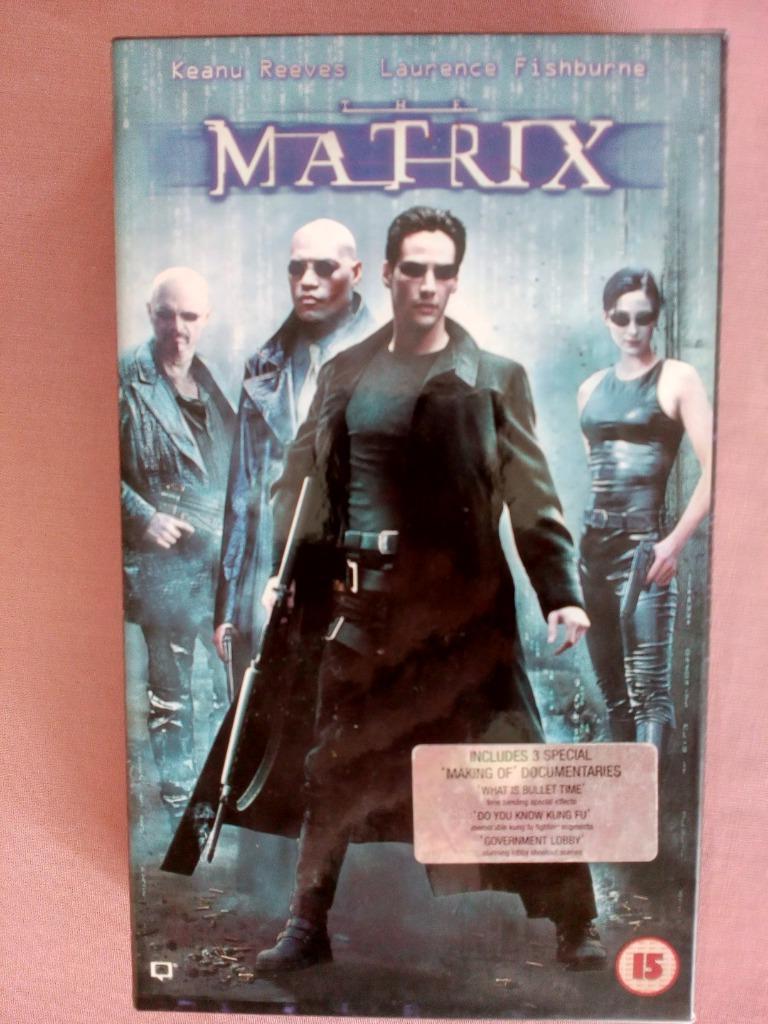 The Matrix deluxe editie - VHS + bonus materiaal, Vanaf 16 jaar, Ophalen of Verzenden, Zo goed als nieuw, Actie en Avontuur