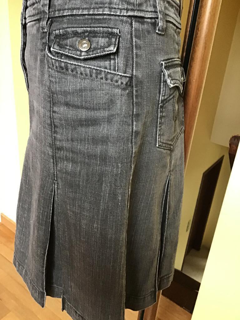 jeansrok Manoukian mt 40-42, Taille 38/40 (M), Gris, Enlèvement ou Envoi, Manoukian