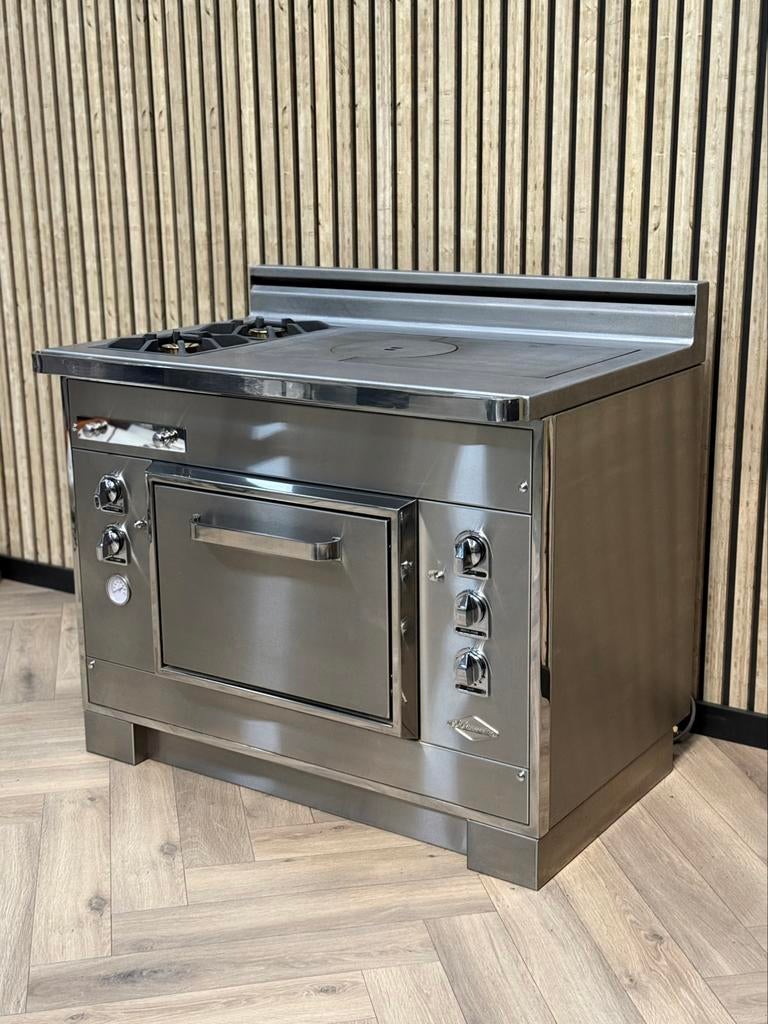 NIEUW E-Caumartin Inox Gas + Elektrische Oven, Enlèvement ou Envoi, Gril, Gaz