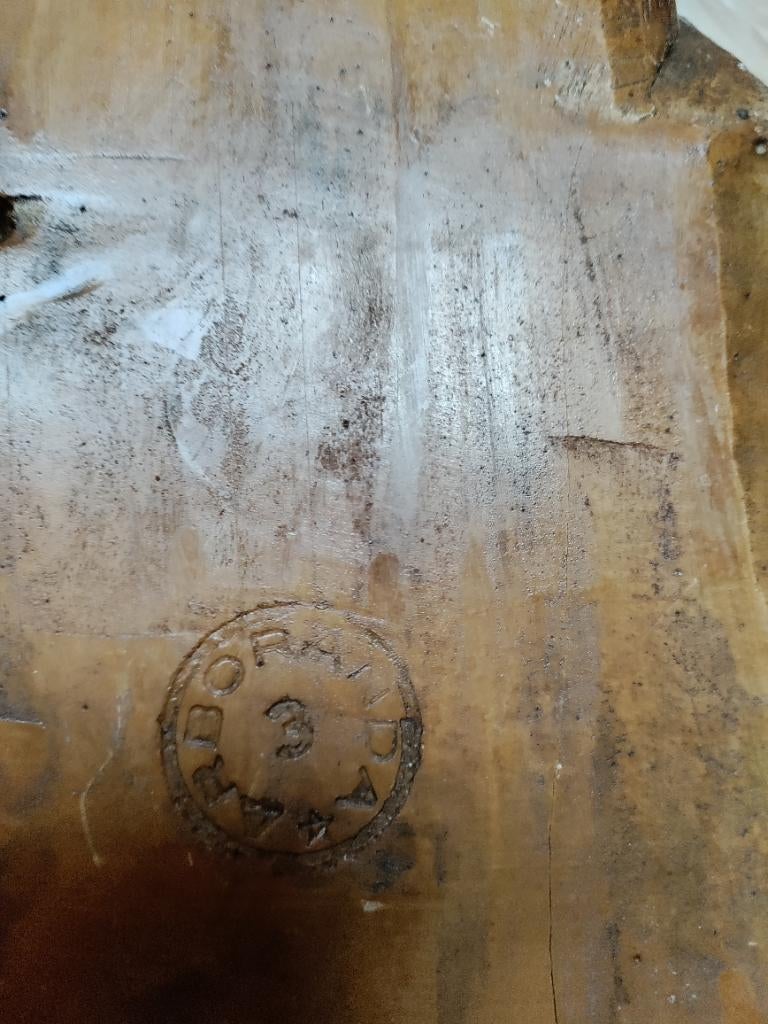 Houten beeld Tijl en nele, Antiek en Kunst, Ophalen