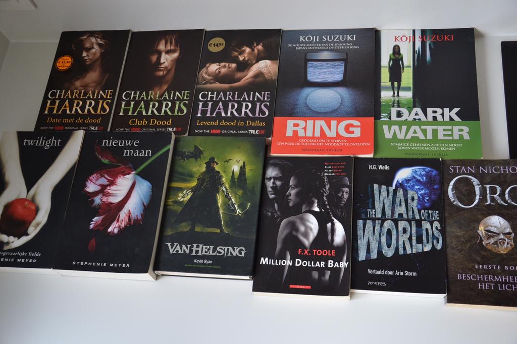 Verfilmde boeken fantasy horror 3 euro, Ophalen of Verzenden, Zo goed als nieuw