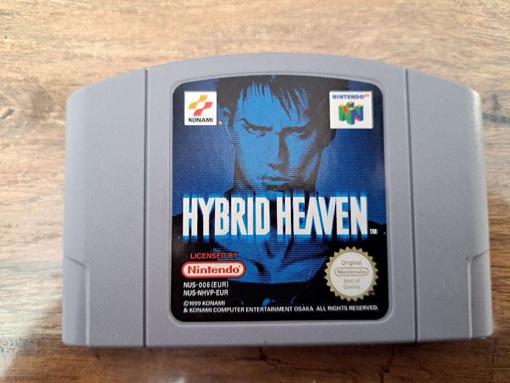 Hybrid Heaven pour Nintendo 64 (N64-PAL), Enlèvement ou Envoi, 1 joueur, Jeu de rôle (Role Playing Game), À partir de 12 ans