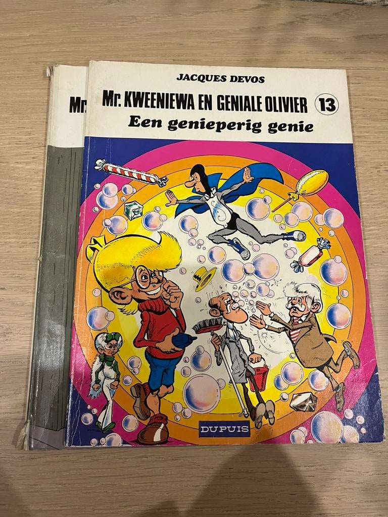 Mr. Kweeniewa en geniale Olivier - 13 en 17, Boeken, Meerdere stripboeken, Ophalen of Verzenden, Gelezen