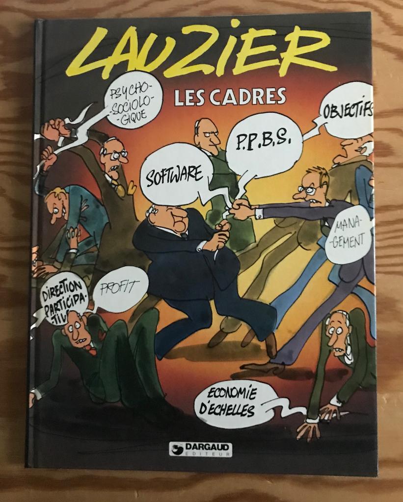 Les CADRES. Lauzier     EO BE, Livres, BD, Enlèvement ou Envoi