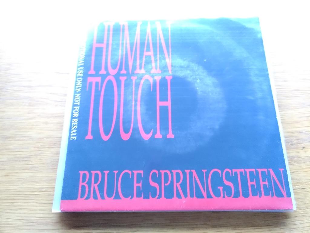 45T BRUCE SPRINGSTEEN---HUMAN TOUCH---, Gebruikt, 7 inch, Single, Ophalen of Verzenden