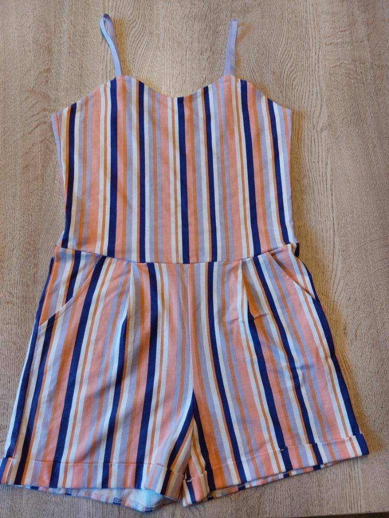 Salopette kort Fish & Chips maat 158, Fish & Chips, Gebruikt, Meisje, Ophalen of Verzenden