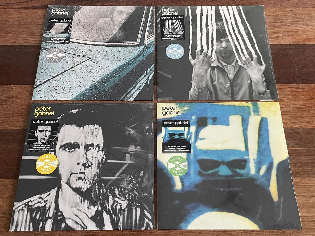 4x Vinyl LP Peter Gabriel 1 2 3 4 COLORED incl Download NEW, Ophalen of Verzenden, Nieuw in verpakking, 12 inch
