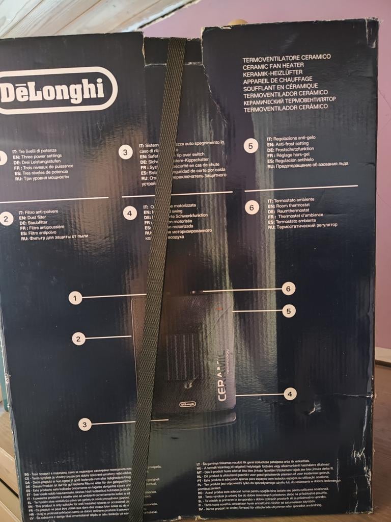 De’Longhi DCH7032.B, Informatique & Logiciels, Boîtiers d'ordinateurs, Enlèvement