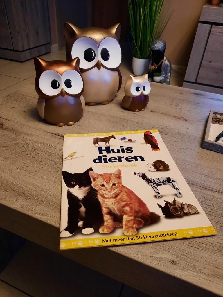 Huisdieren stickerboek, Enlèvement ou Envoi, Comme neuf