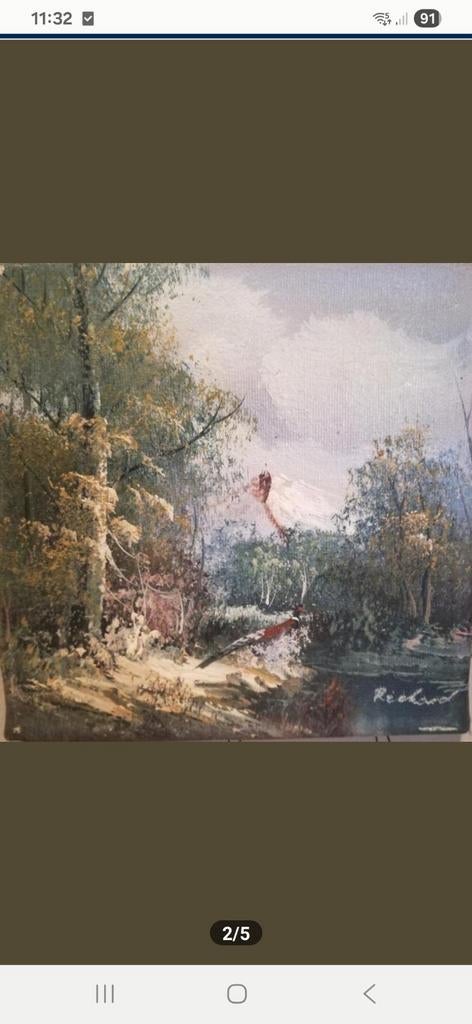 Prachtig oliewerk op doek, Antiek en Kunst, Ophalen of Verzenden