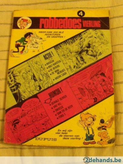 Robbedoes vierling nr 4, Gelezen
