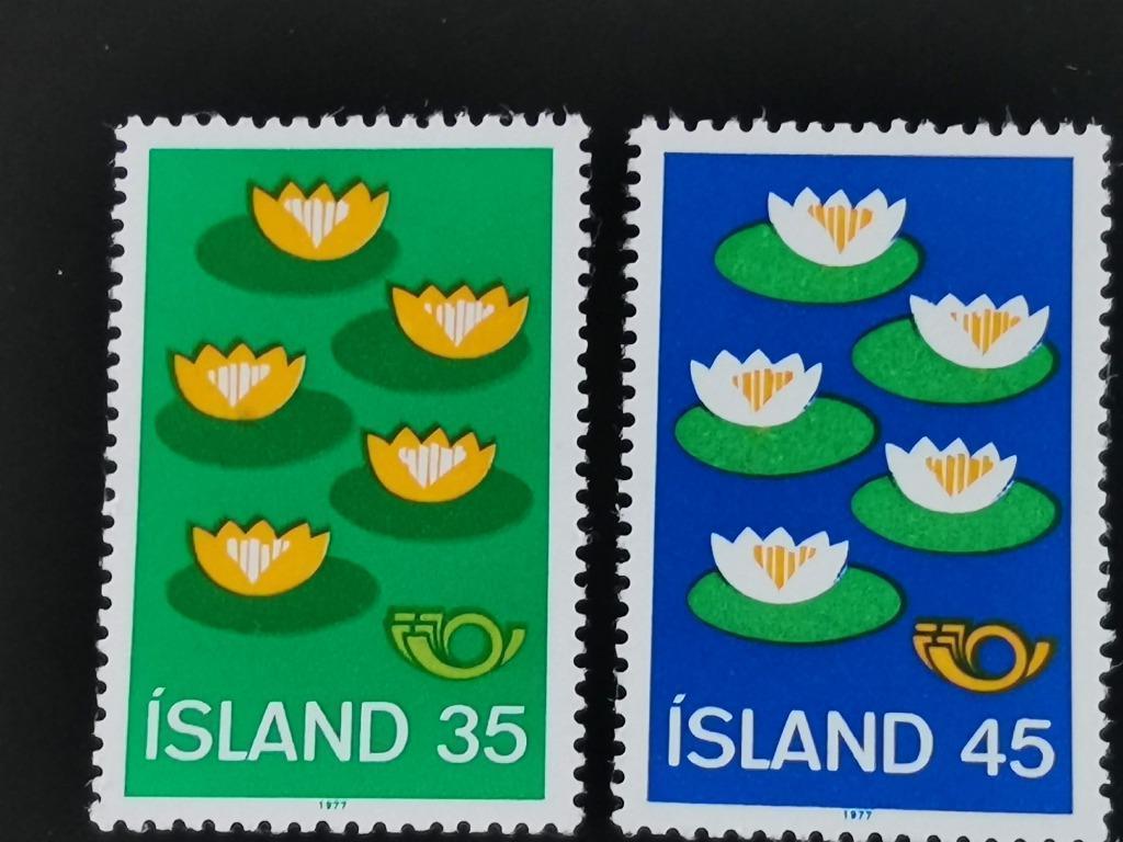 Islande 1977 - Norden protection de l'environnement fleurs**, Enlèvement ou Envoi, Islande, Non oblitéré