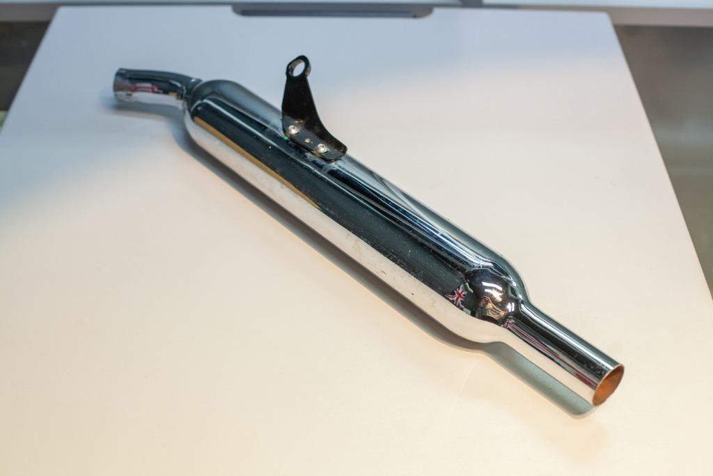 Silencieux origine Triumph Bonneville, Ophalen, Gebruikt