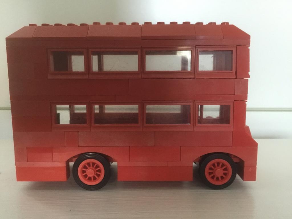 Lego 384 - London Bus, Kinderen en Baby's, Speelgoed | Duplo en Lego, Ophalen of Verzenden, Gebruikt, Complete set, Lego