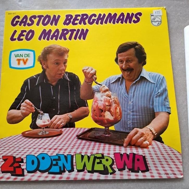 Gaston Berghmans en Leo Martin ze doen wer wa, Ophalen of Verzenden, Gebruikt