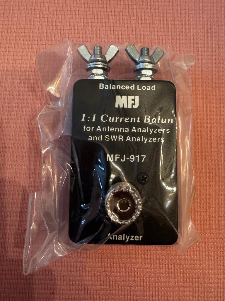 MFJ-917 1-1 Current Balum for antenne SWR analyzers, Telecommunicatie, Antennes en Masten, Nieuw, Antenne, Ophalen