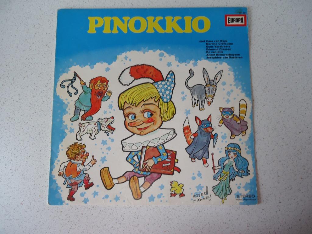 Sprookjes LP's" Pinokkio" , Enlèvement ou Envoi, Utilisé, Fable ou Conte (de fées)