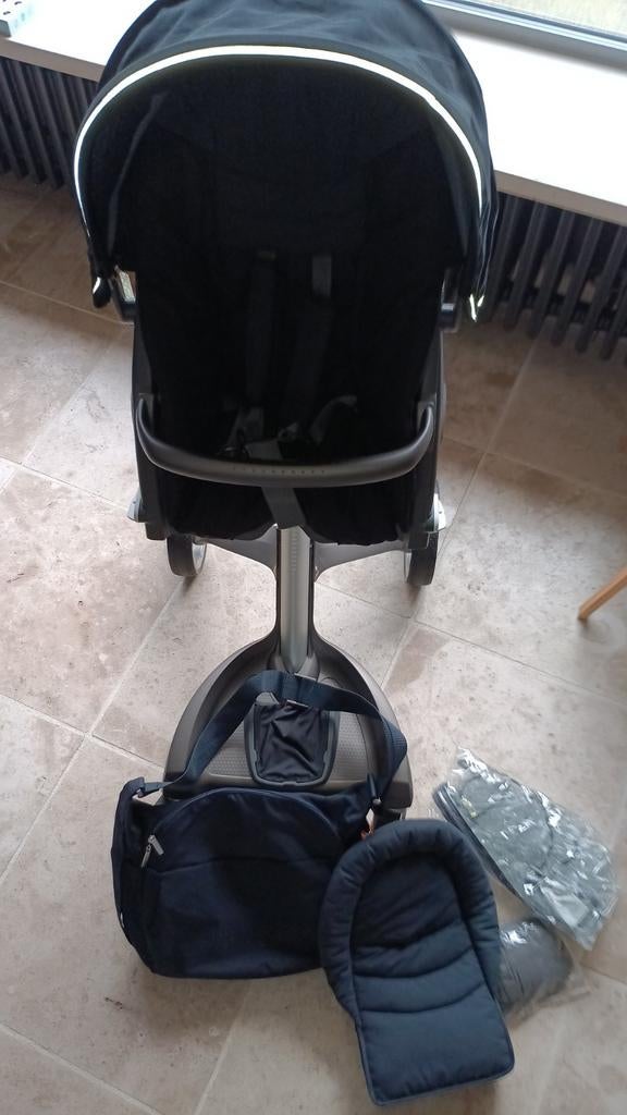 Stokke Xplory zwart, Kinderen en Baby's, Kinderwagens en Combinaties, Ophalen