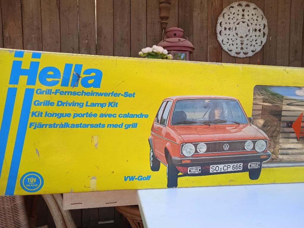 Hella Verstralergrillset NOS voor VW Golf MK1, Ophalen, Nieuw, Volkswagen