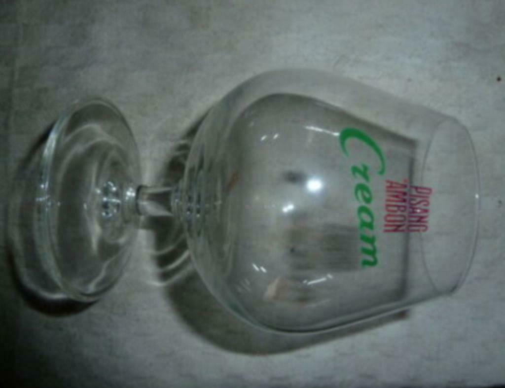 #B borrel glas Pisang Ambon Cream, Verzamelen, Ophalen of Verzenden, Nieuw, Borrel- of Shotglas