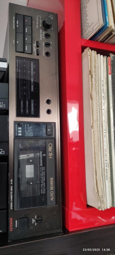 Luxman deck K7 K-110, TV, Hi-fi & Vidéo, Decks cassettes, Auto-reverse, Enlèvement