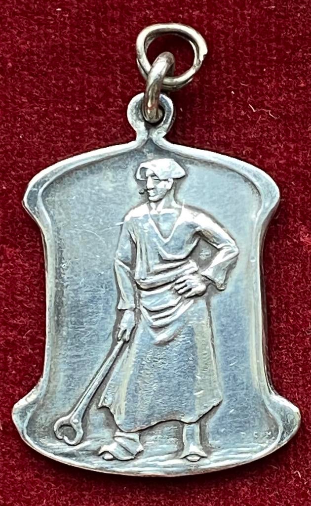 Herdenkingsmedaille 1913 (bronzen?), Postzegels en Munten, Penningen en Medailles, Brons