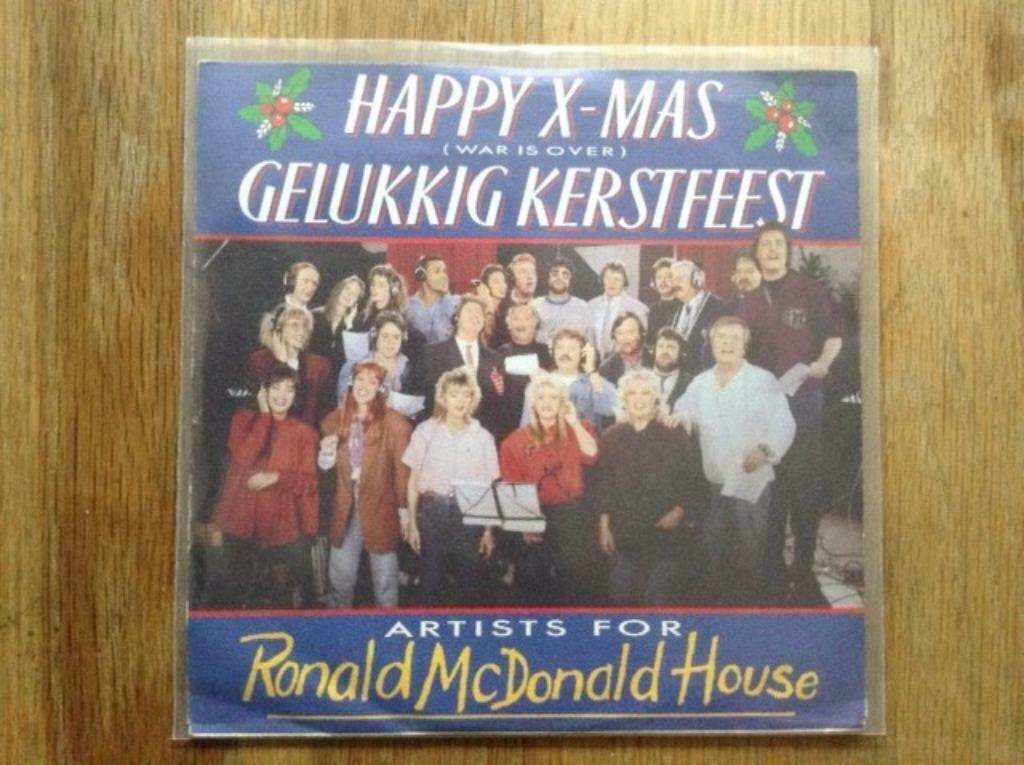 single artiesten voor het ronald mcdonald huis, Cd's en Dvd's, Vinyl Singles, Single, Pop, 7 inch, Ophalen of Verzenden