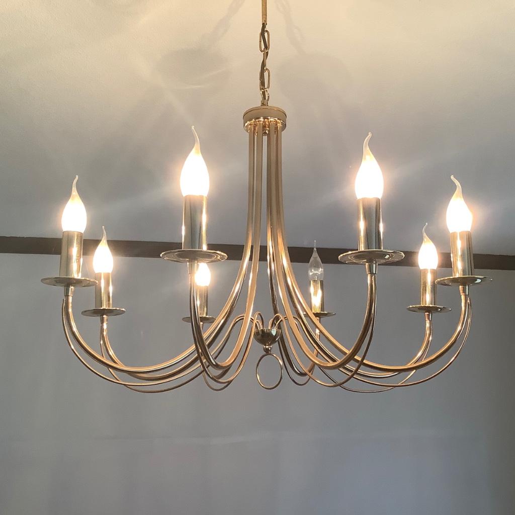 Lustre, Maison & Meubles, Lampes | Lustres, Enlèvement, Utilisé, Métal