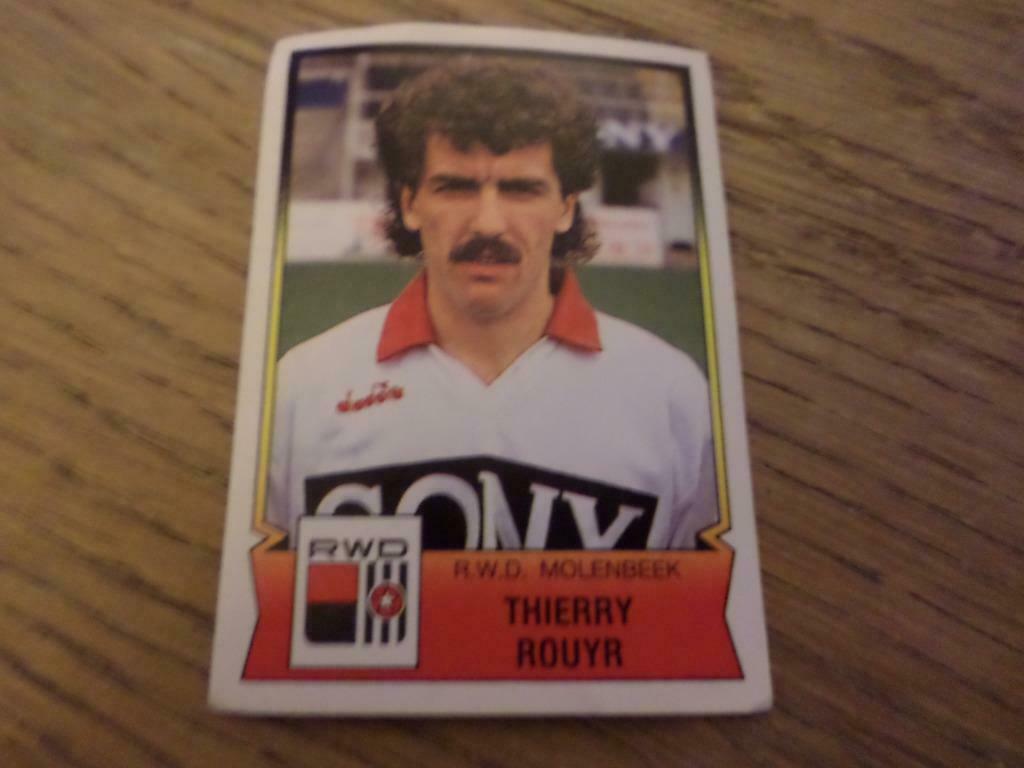 Thierry ROUYR (RWDM) Panini Football Belgique 92 nº266., Enlèvement ou Envoi, Neuf, Sport